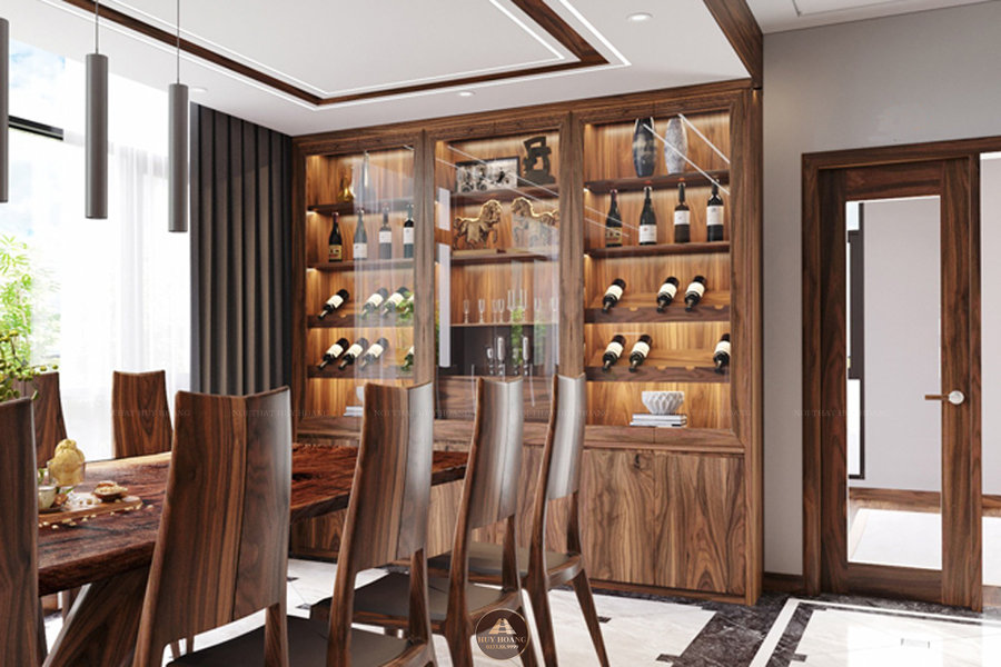 Tủ rượu gỗ &oacute;c ch&oacute; &acirc;m tường, tủ rượu gỗ &oacute;c ch&oacute; &aacute;p tường