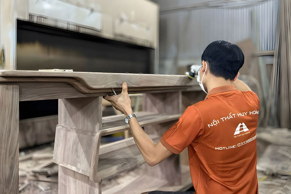 công nghệ gia công và chế tác gỗ óc chó