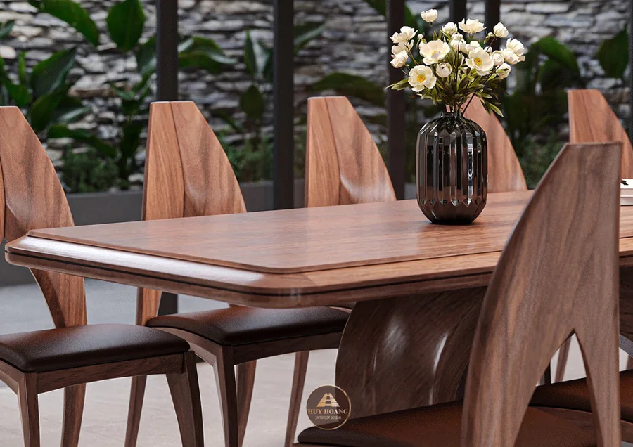 ưu điểm của b&agrave;n ăn 6 ghế gỗ &oacute;c ch&oacute;