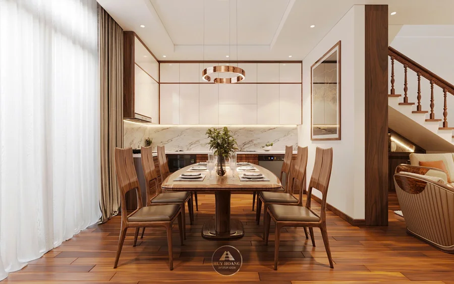 bộ b&agrave;n ăn gỗ &oacute;c ch&oacute; 6 ghế