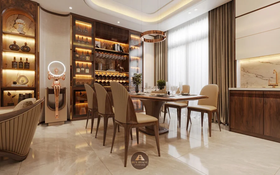 b&agrave;n ăn gỗ &oacute;c ch&oacute; 6 ghế cao cấp