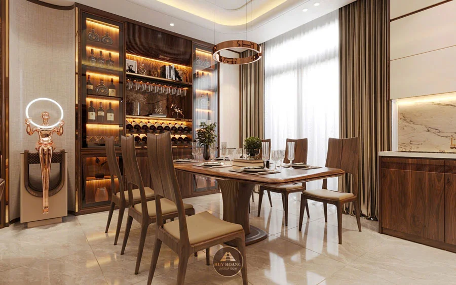 gi&aacute; b&agrave;n ăn gỗ &oacute;c ch&oacute; 8 ghế