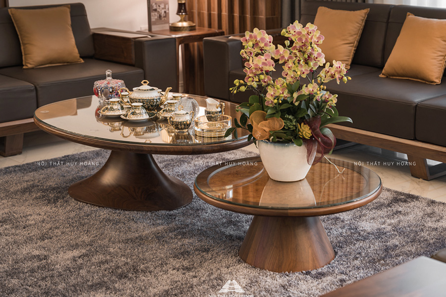 Mẫu b&agrave;n tr&agrave; sofa gỗ &oacute;c ch&oacute; cao cấp