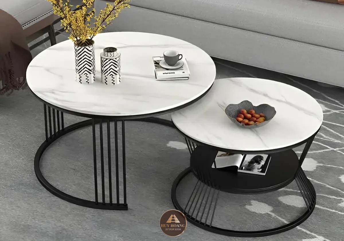 B&agrave;n tr&agrave; sofa lồng đa năng