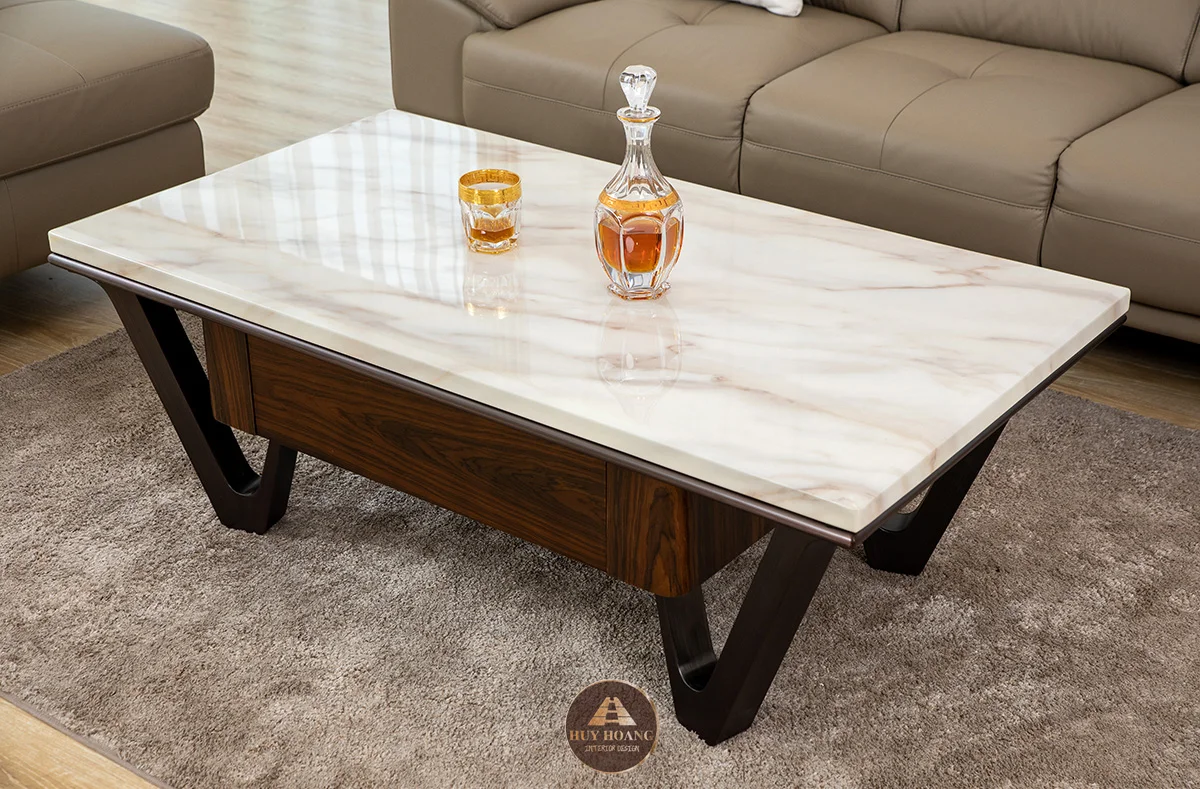 mẫu b&agrave;n tr&agrave; sofa mặt đ&aacute;