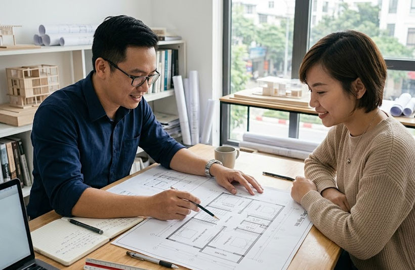 Phương &aacute;n mặt bằng cần được t&iacute;nh to&aacute;n dựa tr&ecirc;n nhu cầu sử dụng thực tế