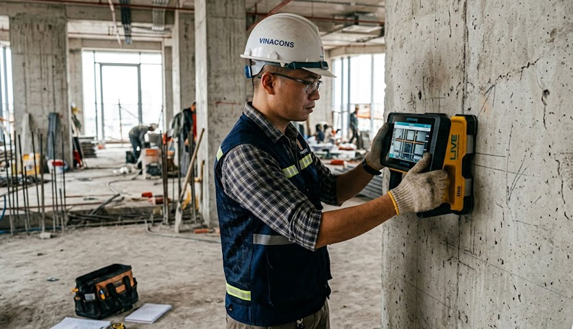 Khảo s&aacute;t kỹ thuật gi&uacute;p hạn chế rủi ro khi th&aacute;o dỡ