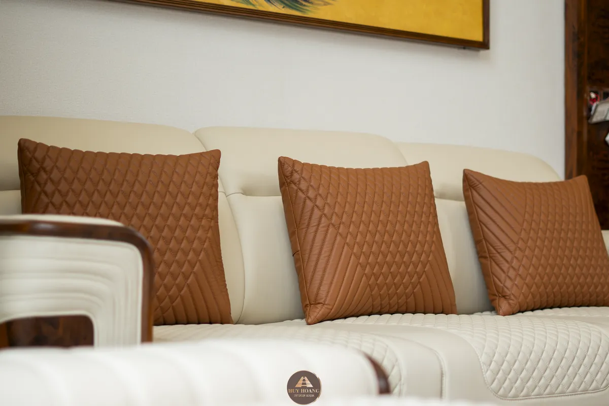 Thiết kế thi công nội thất gỗ óc chó Amber House – Không gian sống chuẩn nghỉ dưỡng