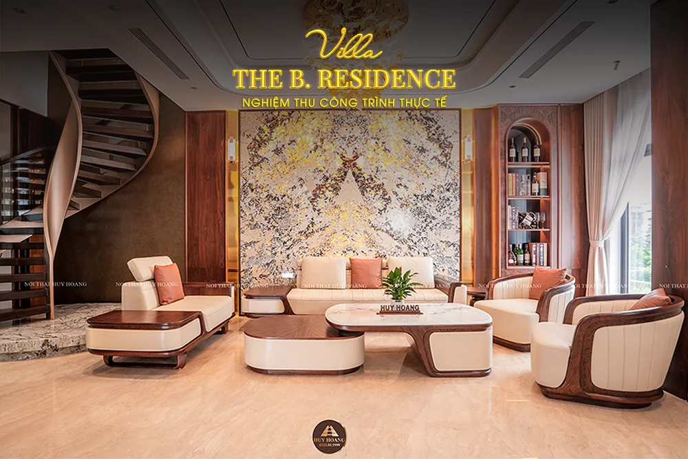 The B. Residence – Dấu Ấn Sang Trọng Từ Nội Thất Gỗ Óc Chó Cao Cấp