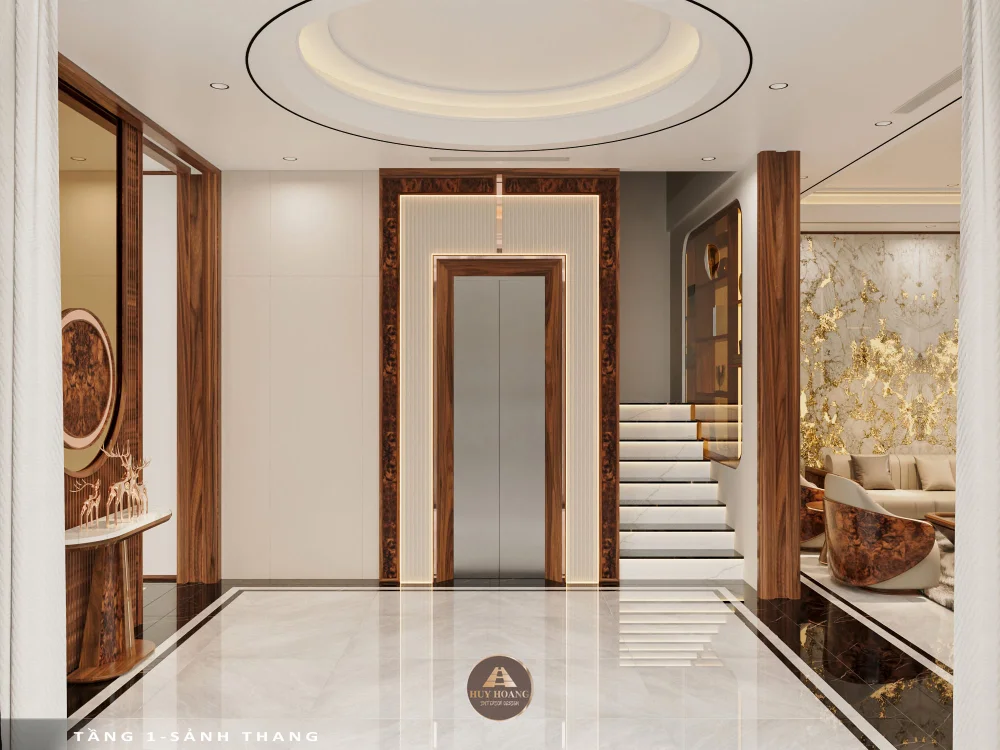 Dự Án Hoàn Thiện: Biệt Thự Gỗ Óc Chó Modern Luxury Tại Vinhomes Vũ Yên