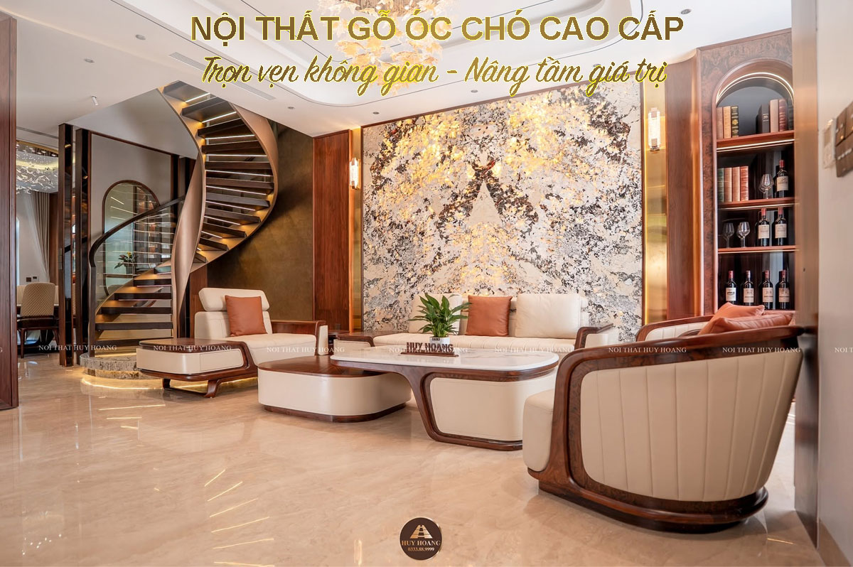 Các Hạng Mục Nội Thất Gỗ Óc Chó Cao Cấp | Báo Giá & Cấu Trúc Không Gian