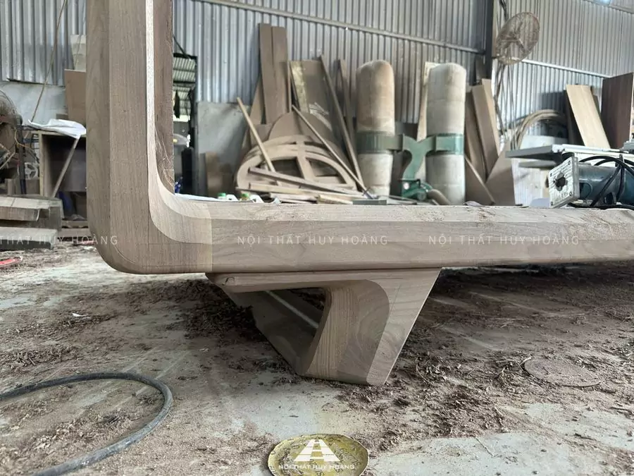 Khung xương sofa gỗ &oacute;c ch&oacute; ứng dụng kỹ thuật gh&eacute;p mộng chắc chắn