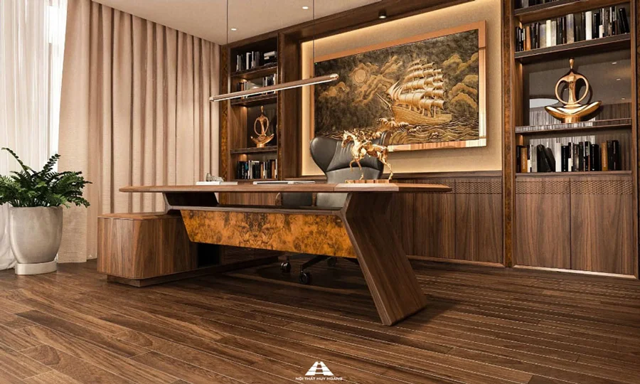 Ưu điểm của nội thất biệt thự gỗ &oacute;c ch&oacute;