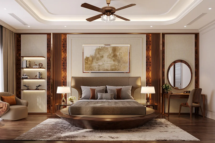 thiết kế nội thất gỗ &oacute;c ch&oacute; căn hộ chung cư