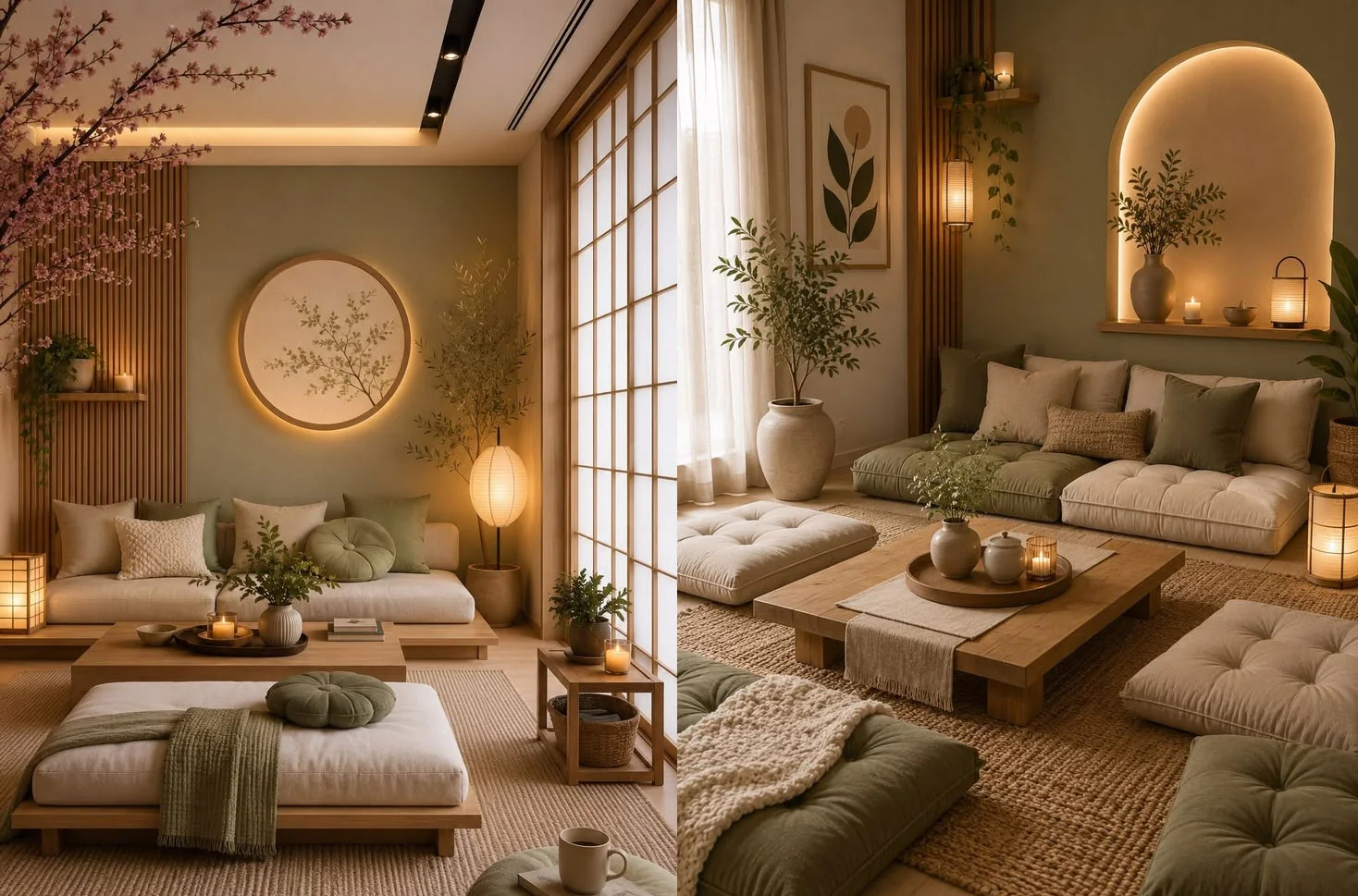 N&eacute;t thanh tĩnh của Japandi h&ograve;a quyện c&ugrave;ng sắc n&acirc;u trầm của gỗ &oacute;c ch&oacute;