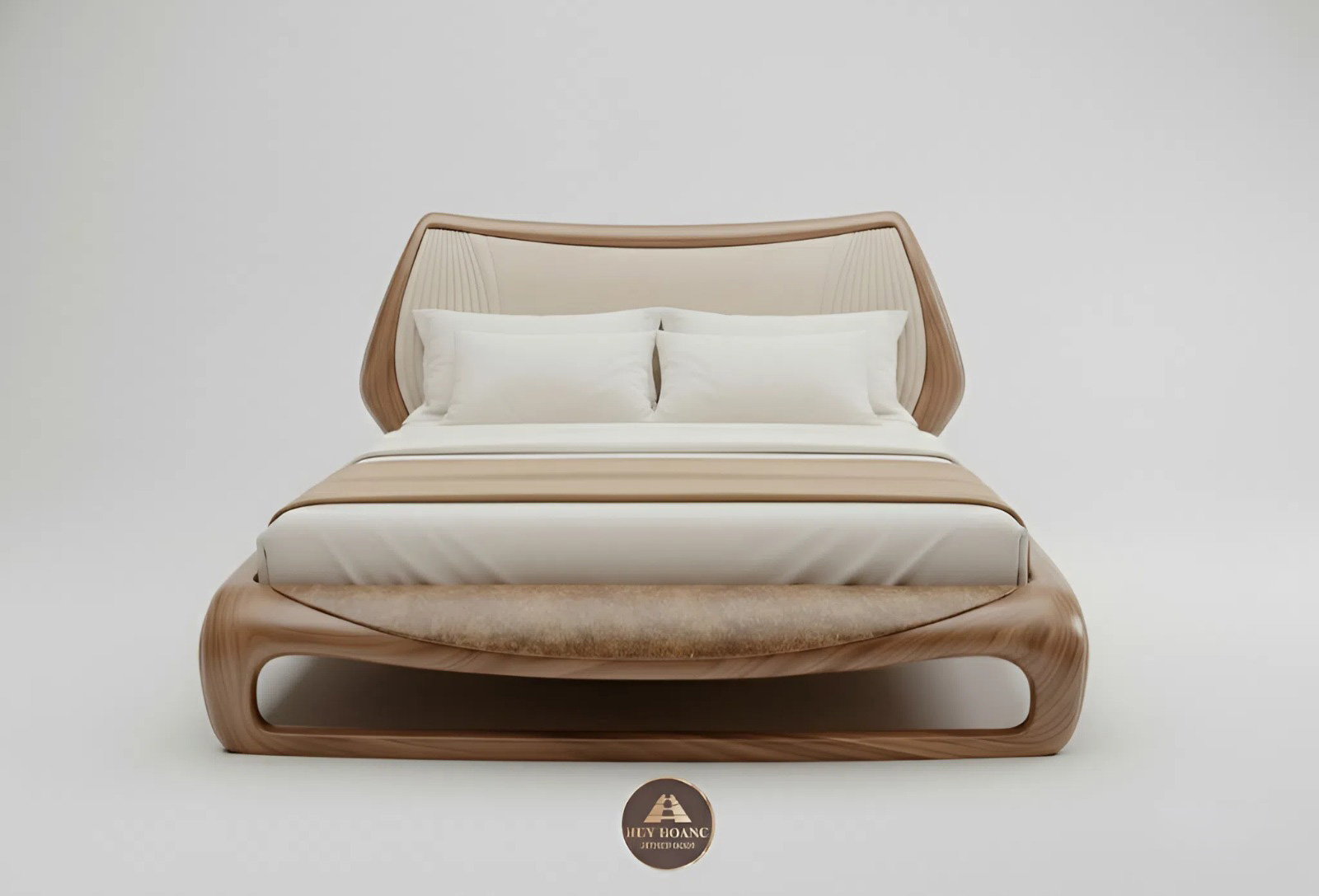 Giường ngủ gỗ óc chó Romance 34