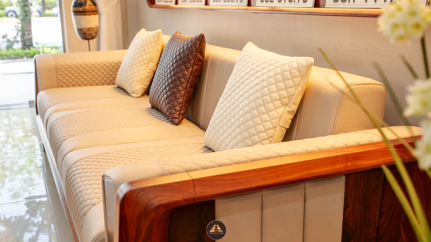Sofa gỗ óc chó Avalon Aura