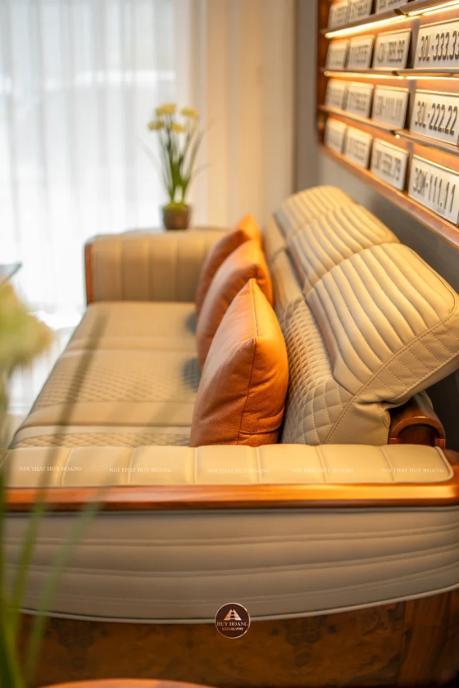 Sofa gỗ óc chó Avalon Noble