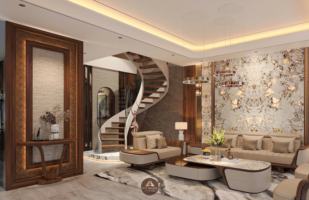 Bộ sofa gỗ óc chó Avalon Imperial