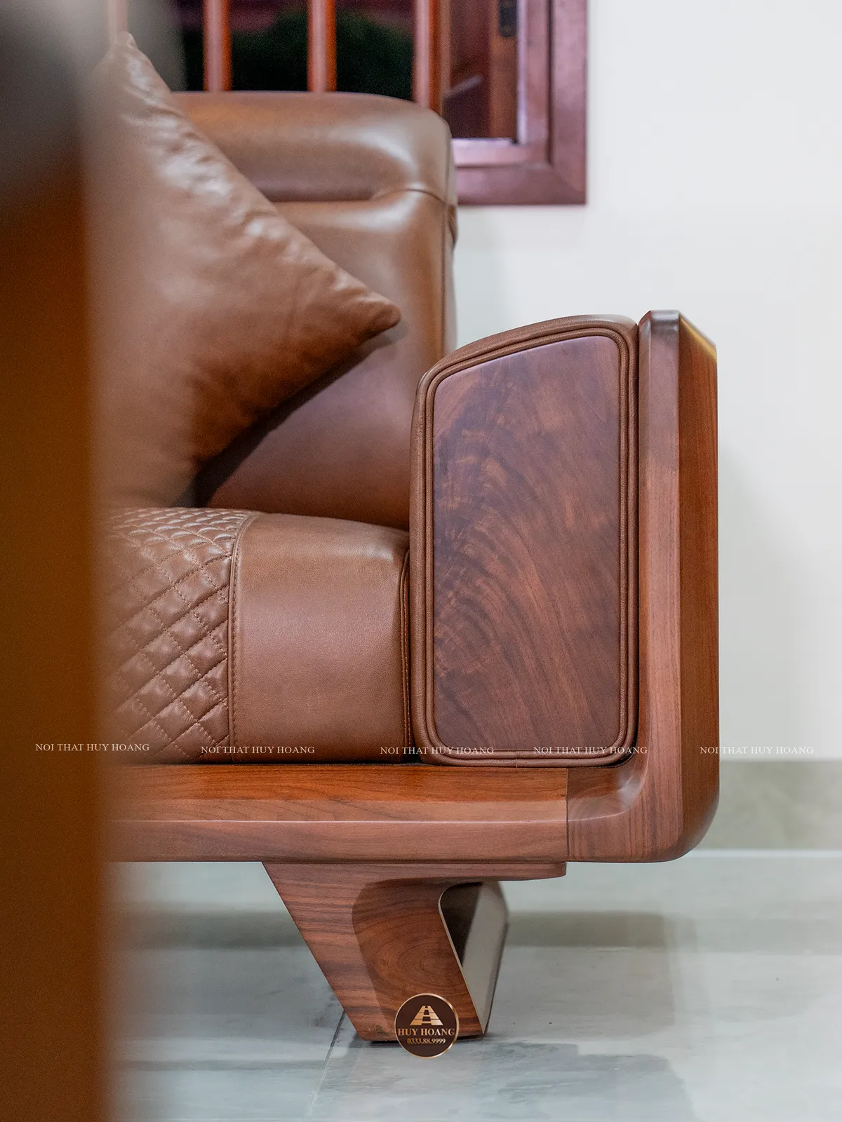 Sofa gỗ óc chó Avalon Lento