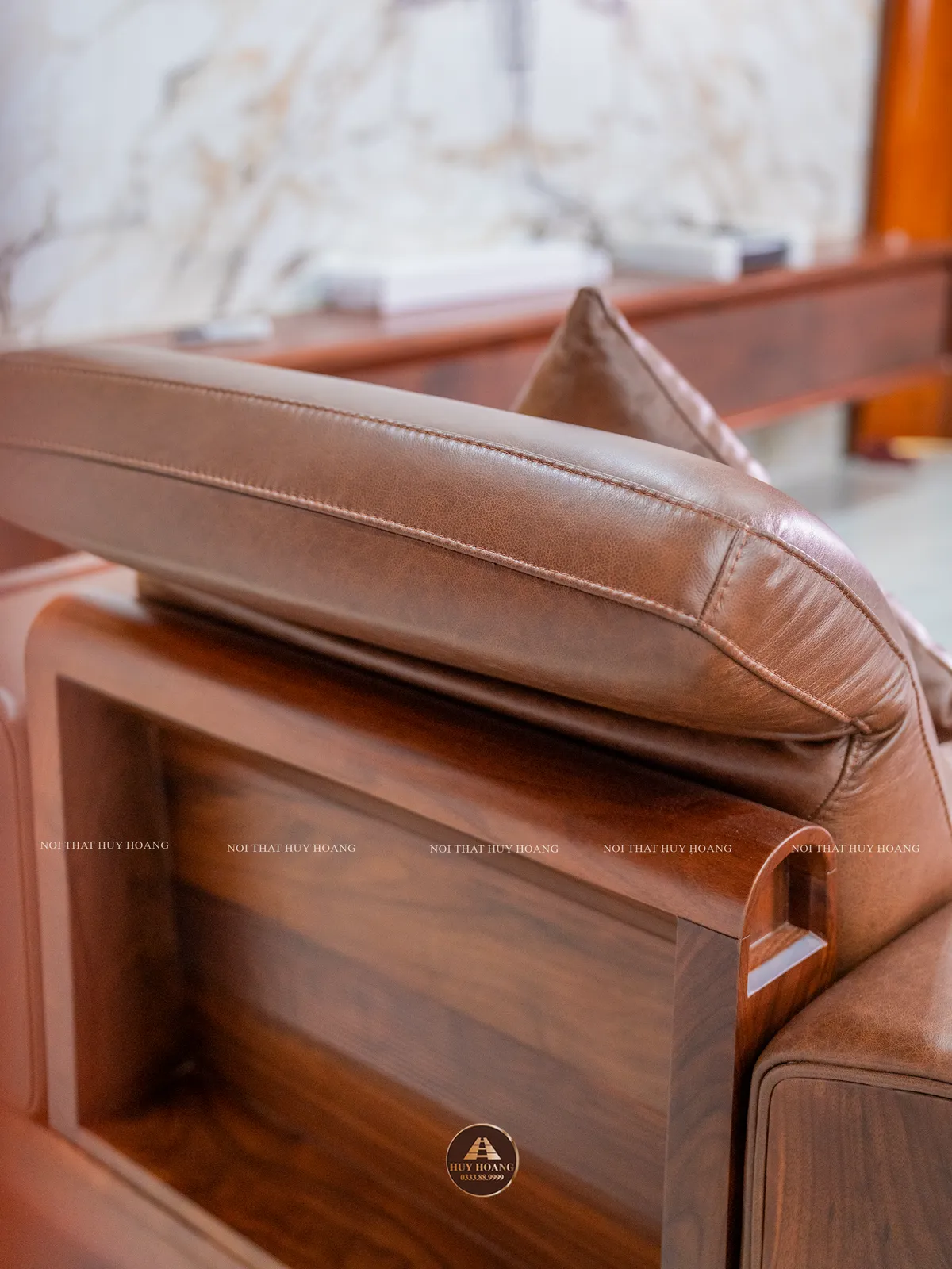 Sofa gỗ óc chó Avalon Lento