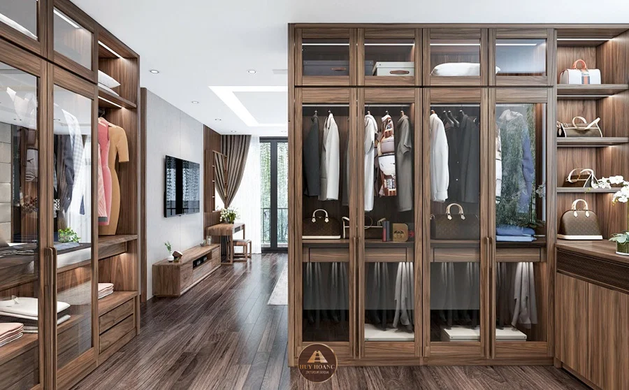 mẫu tủ quần gỗ &aacute;o &oacute;c ch&oacute; cao cấp