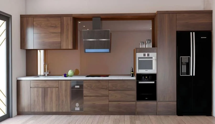 Tủ bếp gỗ &oacute;c ch&oacute; kh&ocirc;ng chỉ đẹp m&agrave; c&ograve;n bền bỉ với thời gian