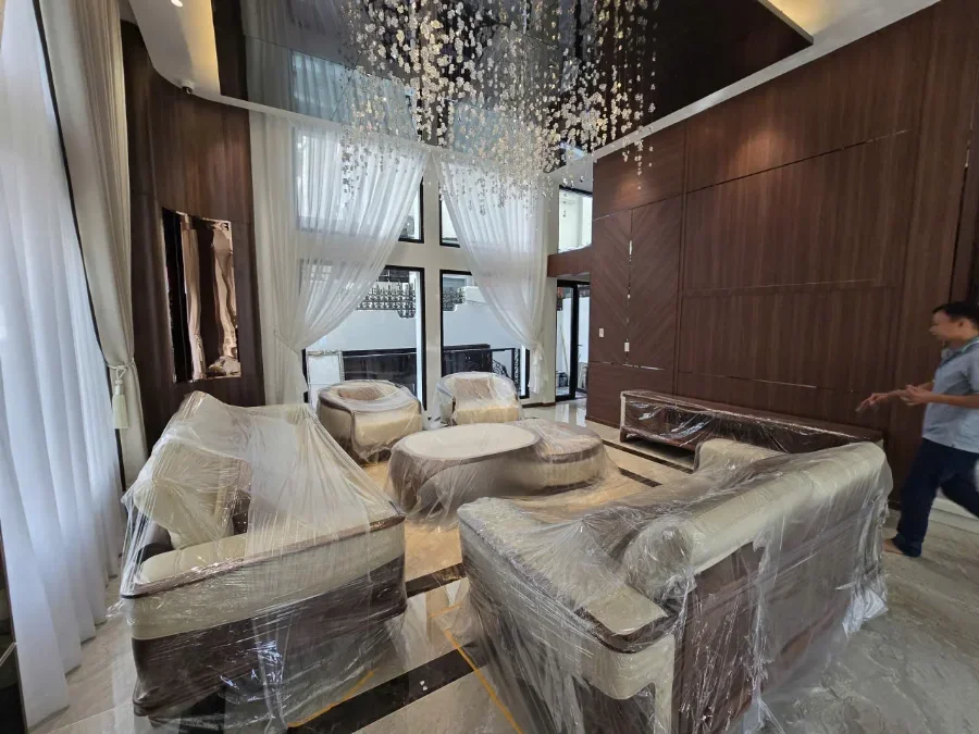 sofa gỗ &oacute;c ch&oacute; thanh ho&aacute;