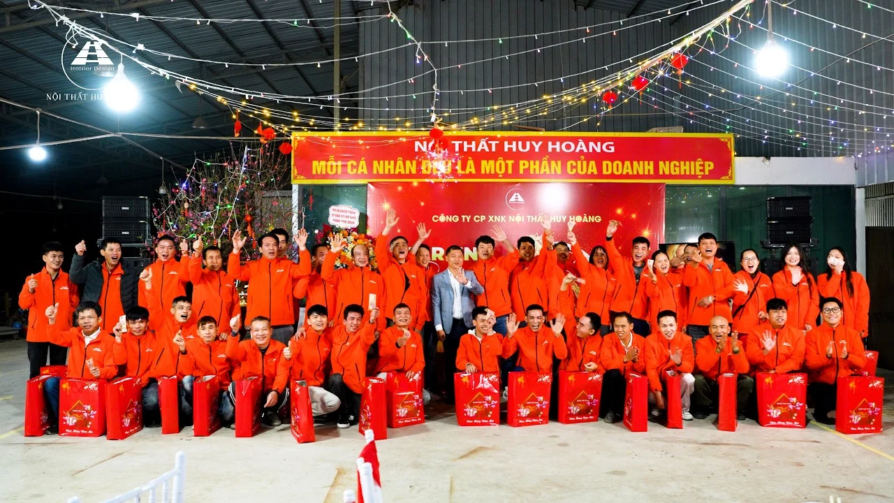 Buổi TẤT NIÊN năm 2025 của Nội thất Huy Hoàng