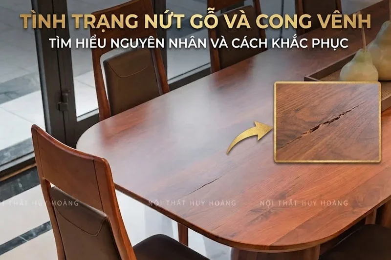 nguy&ecirc;n nh&acirc;n v&agrave; c&aacute;ch khắc phục t&igrave;nh trạng nứt gỗ v&agrave; cong v&ecirc;nh