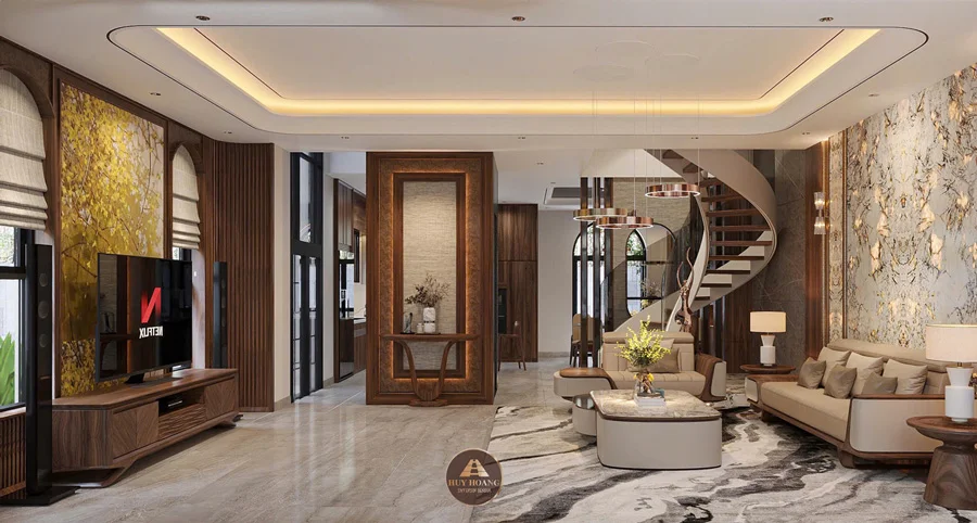 Ứng dụng trong thiết kế nội thất của gỗ &oacute;c ch&oacute; v&agrave; gỗ sồi