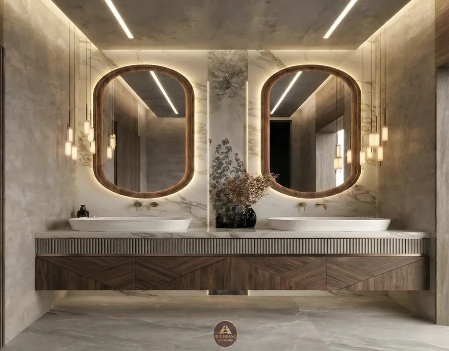 K&iacute;ch thước lắp đặt tủ lavabo gỗ &oacute;c ch&oacute; ti&ecirc;u chuẩn