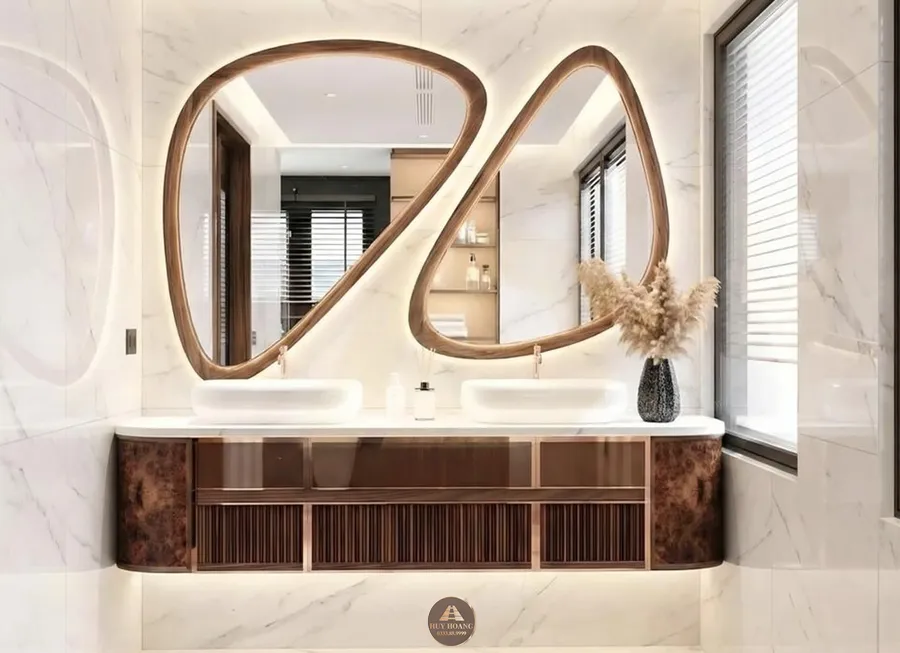 Chất liệu tủ lavabo gỗ &oacute;c ch&oacute; Bắc Mỹ nhập khẩu