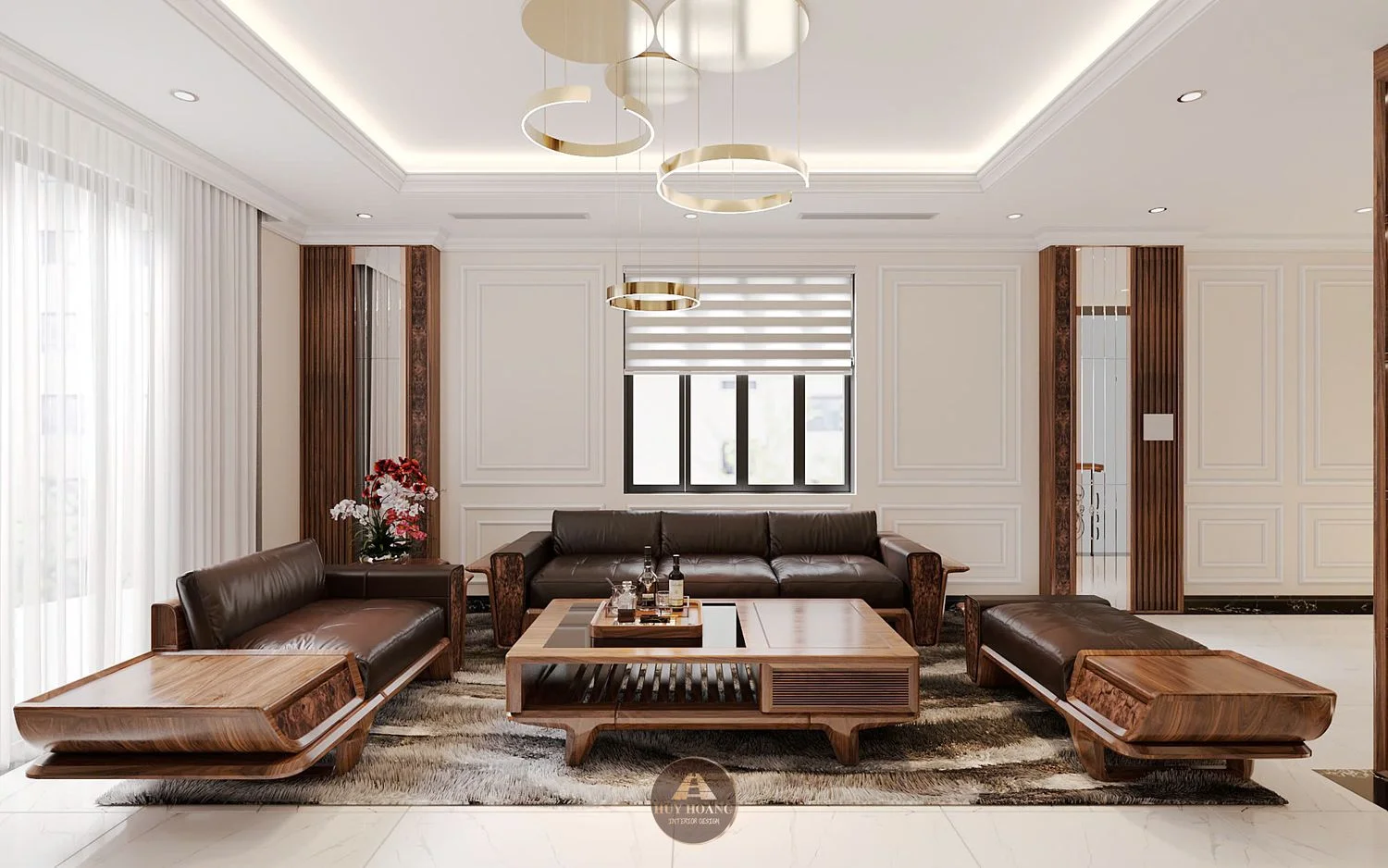 Top 5 mẫu sofa gỗ &oacute;c ch&oacute; module linh hoạt Avalon Balance.