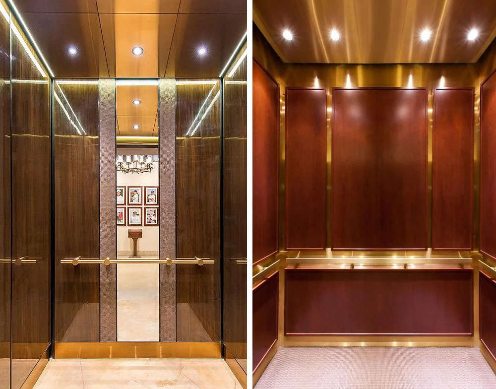 Ốp gỗ &oacute;c ch&oacute; b&ecirc;n trong cabin tạo kh&ocirc;ng gian ấm &aacute;p v&agrave; cao cấp