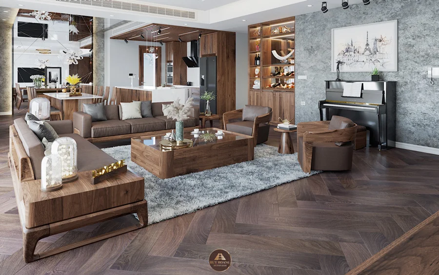 Nội thất gỗ veneer &oacute;c ch&oacute; c&oacute; bền kh&ocirc;ng