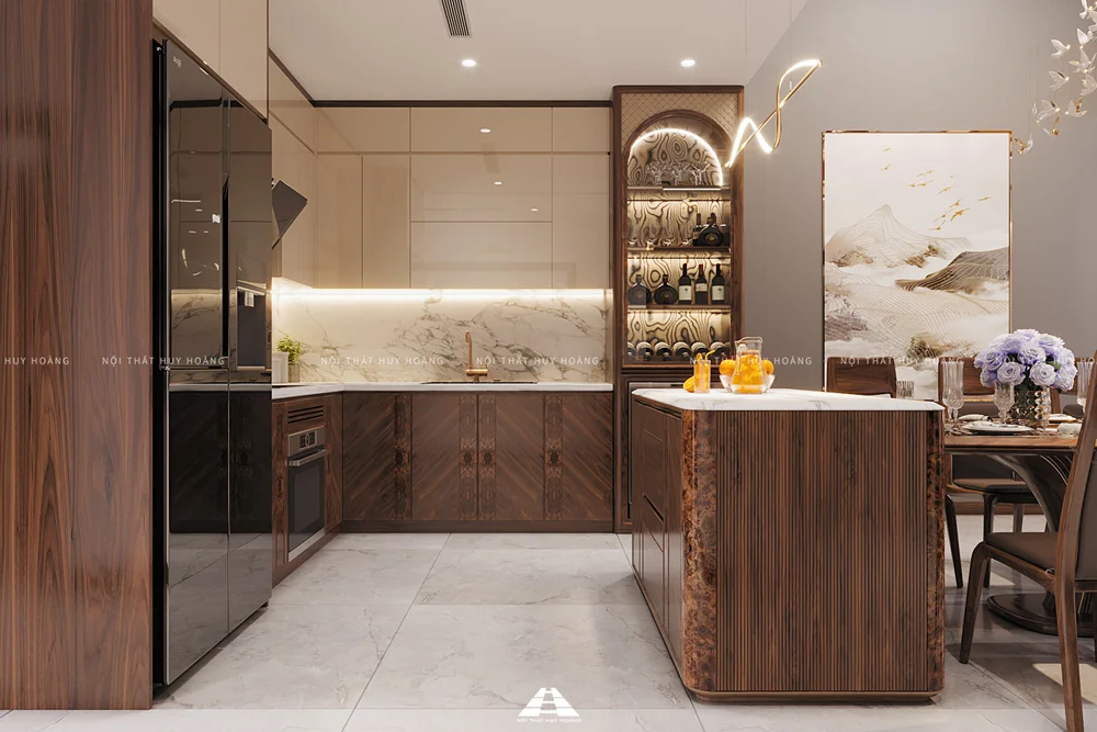 mẫu nội thất gỗ veneer &oacute;c ch&oacute; đẹp