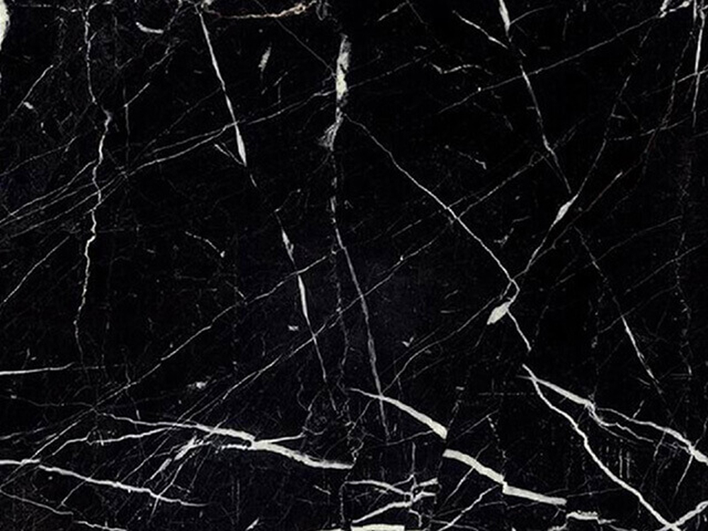 Đá Marble Negro Marquina