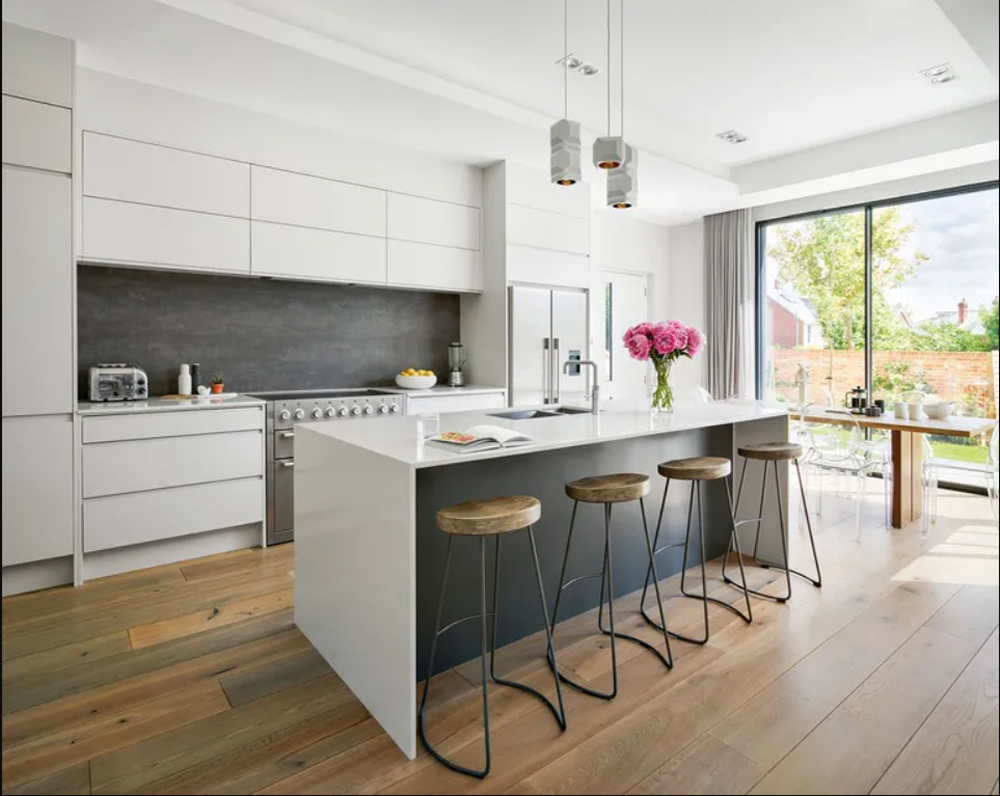 Mẫu thiết kế nội thất phòng bếp Minimalism