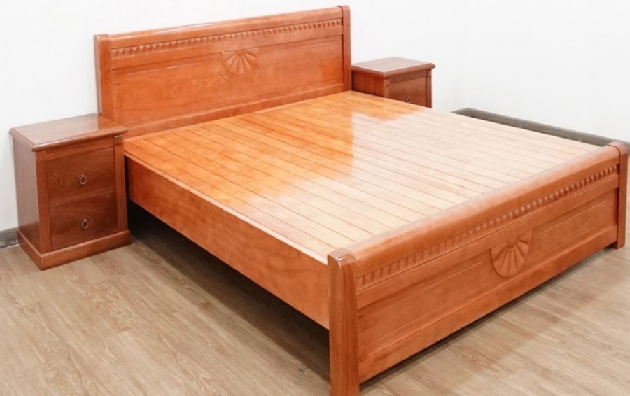 giường phản gỗ sồi