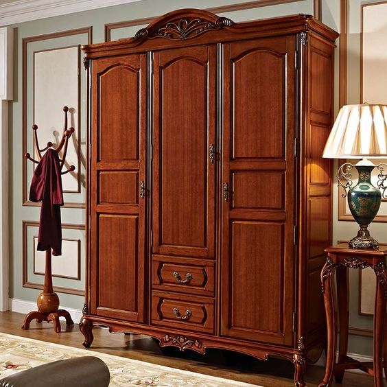 Tủ quần áo gỗ sồi 3 cánh