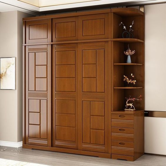 Tủ quần áo gỗ sồi 3 cánh