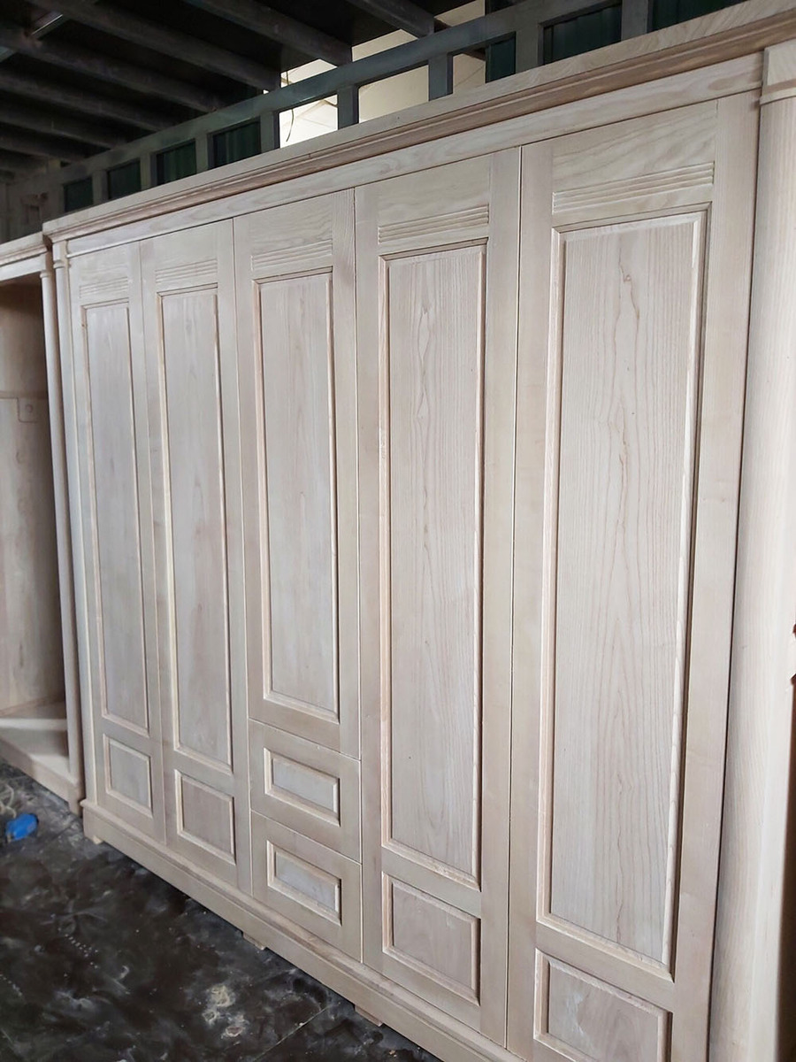 Tủ quần áo gỗ tần bì