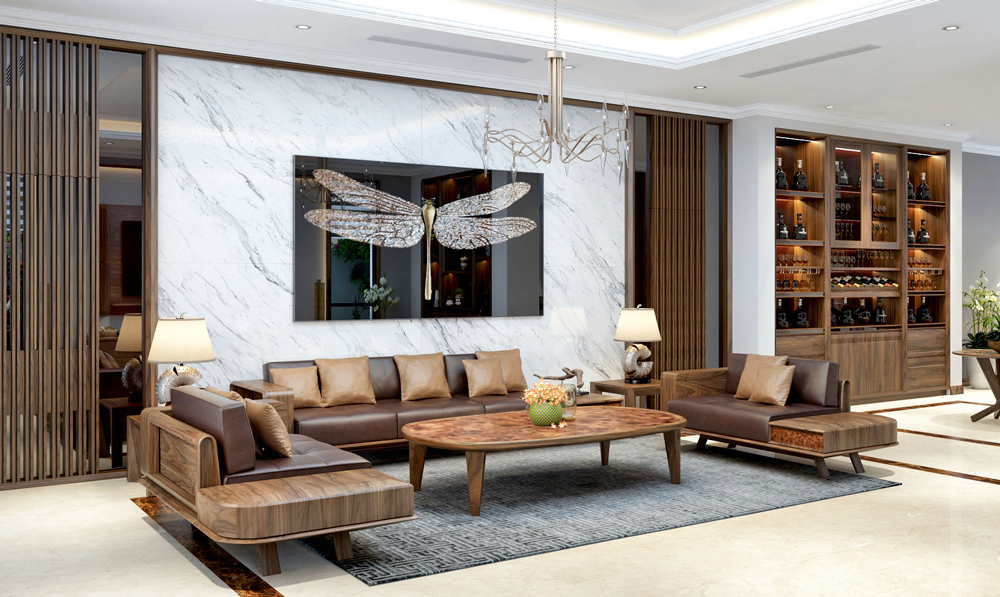 Tủ trang tr&iacute; gỗ &oacute;c ch&oacute;