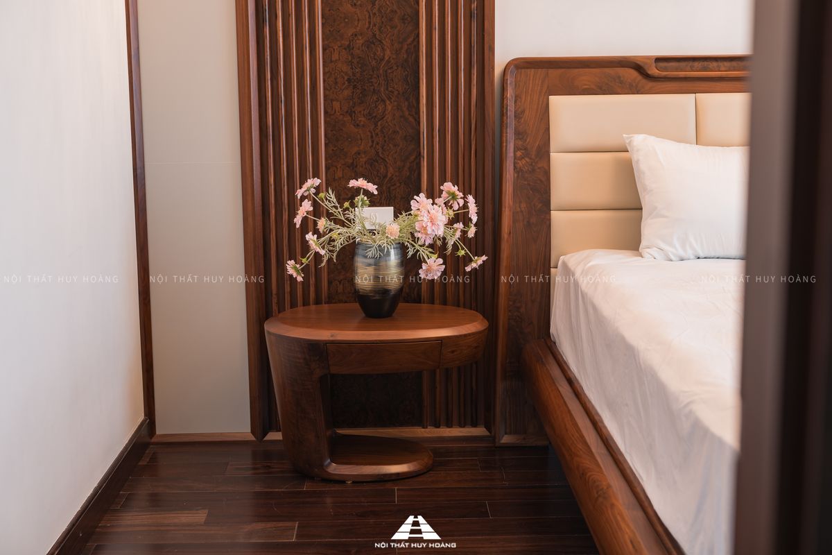 Táp đầu giường trong phòng ngủ hiện đại