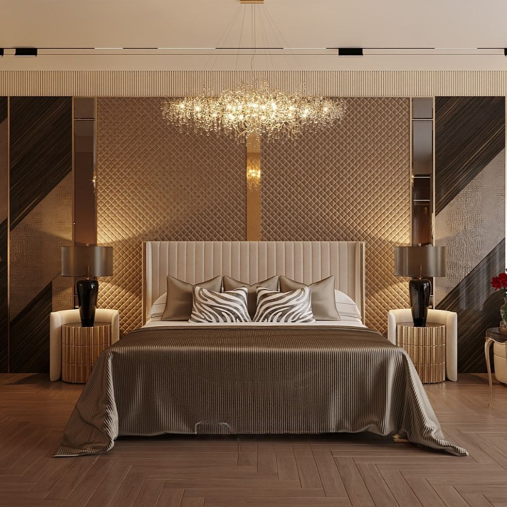 Mẫu giường hiện đại và đơn giản