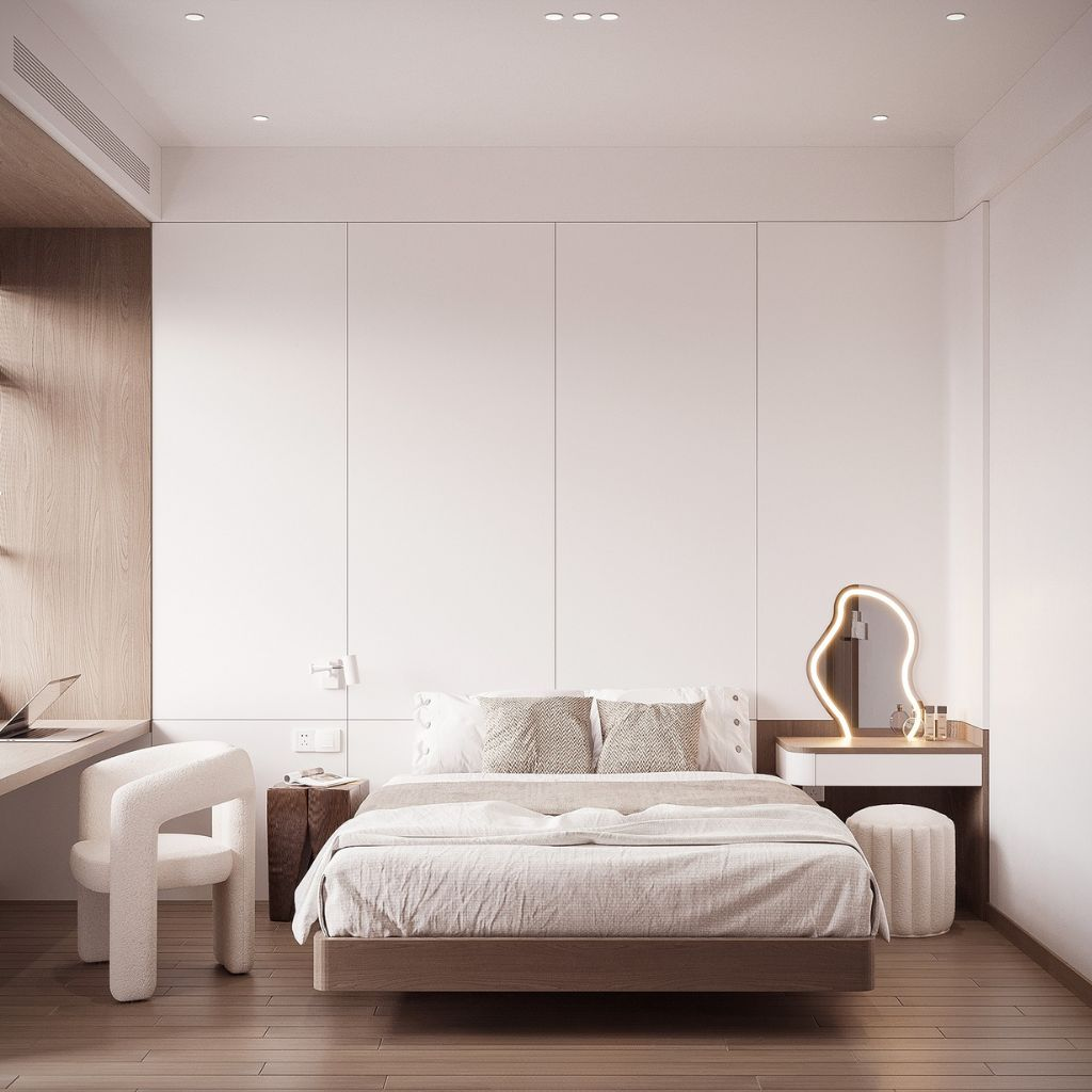 Mẫu giường Hàn Quốc thanh lịch