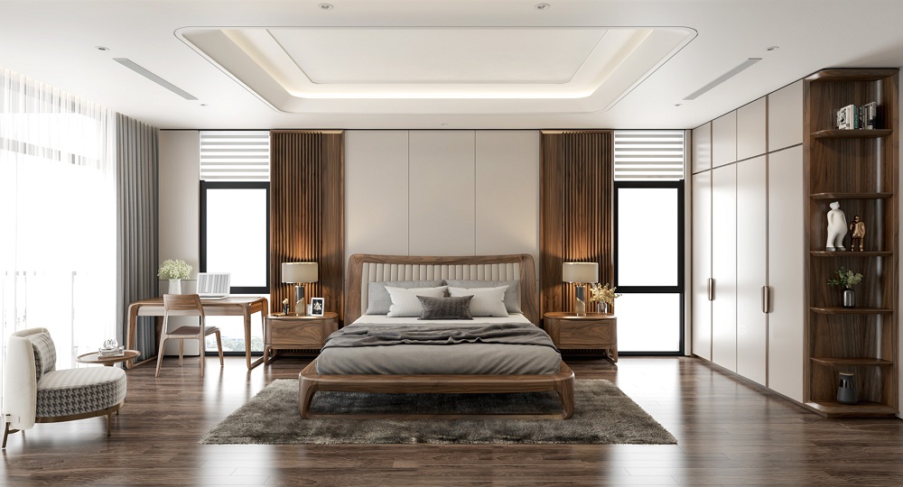 Nội Thất Huy Hoàng - Đơn vị thiết kế, sản xuất và thi công nội thất gỗ óc chó cao cấp, uy tín