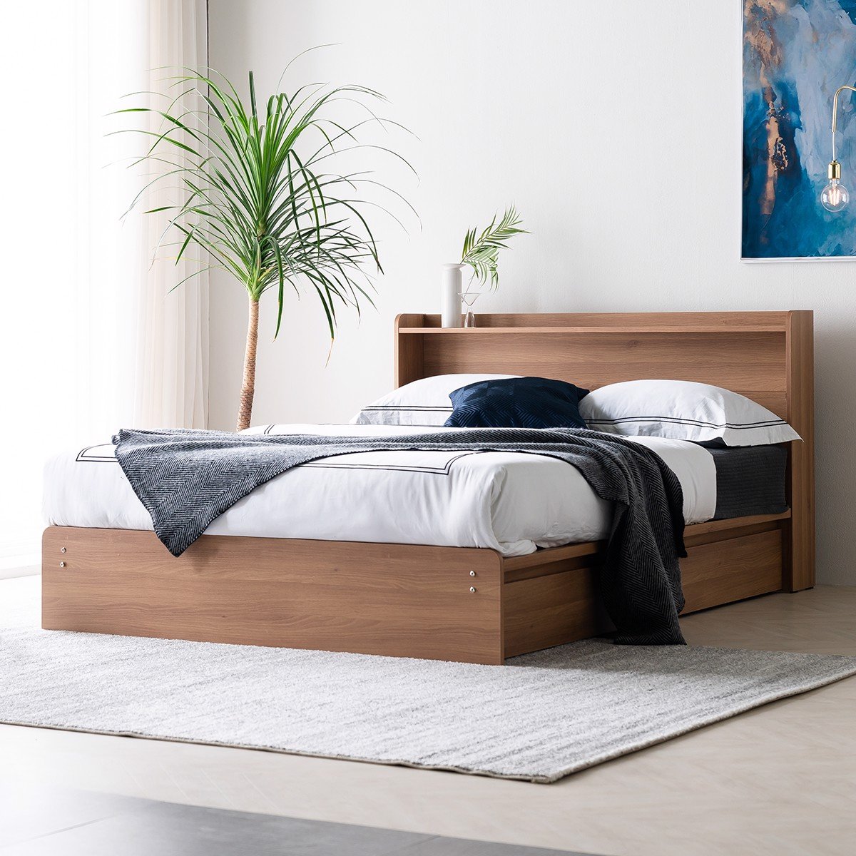 Giường gỗ sồi Nga có tuổi thọ cao