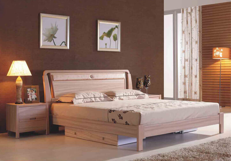 Giường ngủ gỗ tần bì